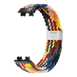 Correa Para Huawei Band 9 Y 8 Nylon Loop Trenzado + Hebilla Correa Para Huawei Band 9 Y 8 Nylon Loop Trenzado + Hebilla