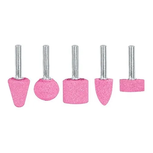 Piedra Esmeril Fresas P/taladro Jgo 5 Pzas Truper 