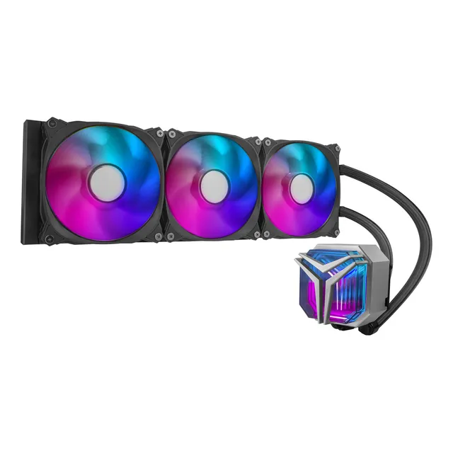 Enfriamiento Liquido Yeyian AVANCE INFINITY 360 ARGB, 3x 120mm, hasta 2200RPM, Aio 360mm Para Intel LGA115X/LGA1366/LGA1200/LGA1700/LGA185, AMD /AM4/AM5 YTT-360AL-M1