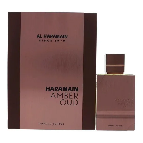 Perfume Locion Al Haramain Amber Oud Tabacco Original 