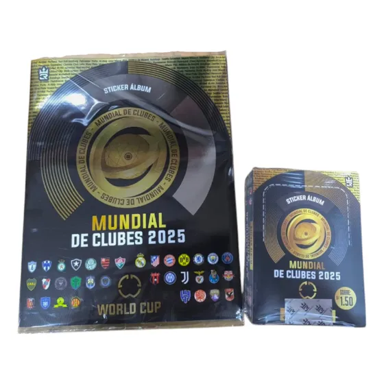 Álbum Mundial De Clubes 2025 3 Reyes + Caja De 50 Sobres