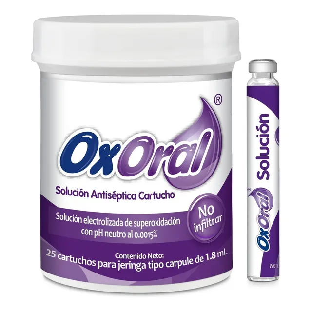 Oxoral Solucion Antiseptica Tratamientos Periodontales