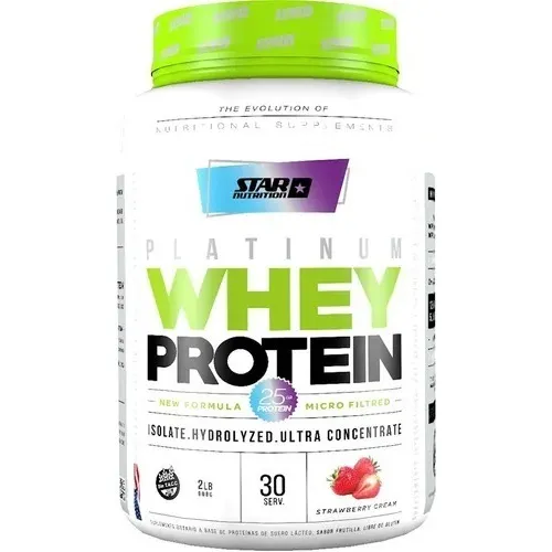 Whey Protein Platinium Star Nutrition  2lb +envio Gratis