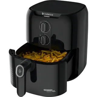 Fritadeira Air Fryer Cadence Frt580 Cookfryer 4 Litros Preta 220v Fritadeira Air Fryer Cadence Frt580 Cookfryer 4 Litros Preta 220v