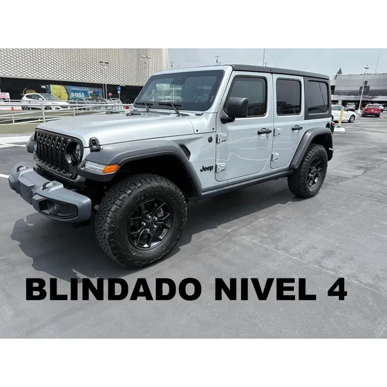Jeep Wrangler Blindado Nivel 4 2024