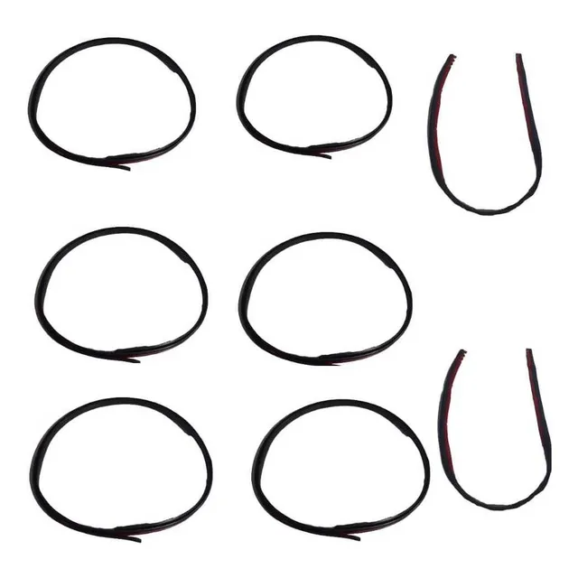 Juego De Gomas Vivo De 8 Piezas Para Buches Toyota Fortuner