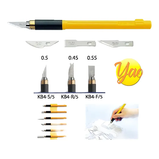 Hojas Cutter Olfa Modelo Kb4 F/5 Para Ak4 X 5u