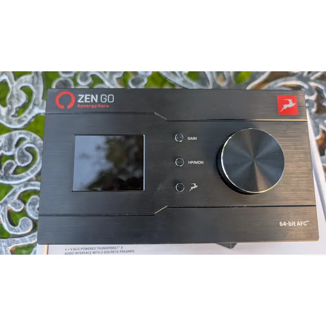 Antelope Audio Zen Go Synergy Core Thunderbolt Dsp Plugins Negro