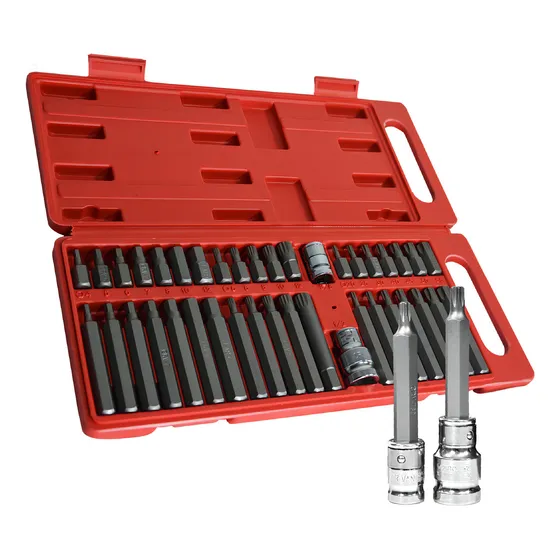 Jogo De Bit Torx Allen Multidentado Zenite Maleta 40 Pçs