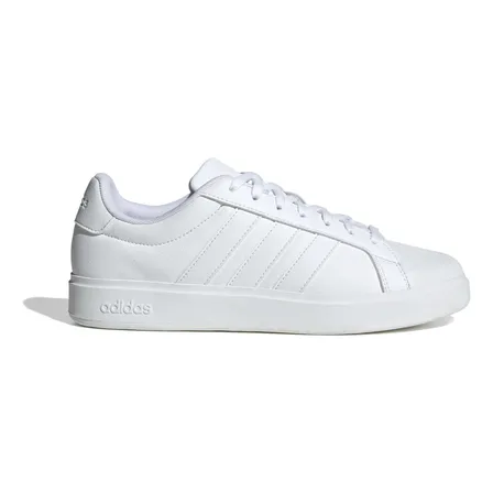 Tênis Masculino Streettalk adidas Ftwwht Ftwwht Ftwwht Liso 38 Br