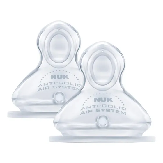 Kit 2 Bicos Advanced Nuk Para Mamadeira Nuk First Choice F2