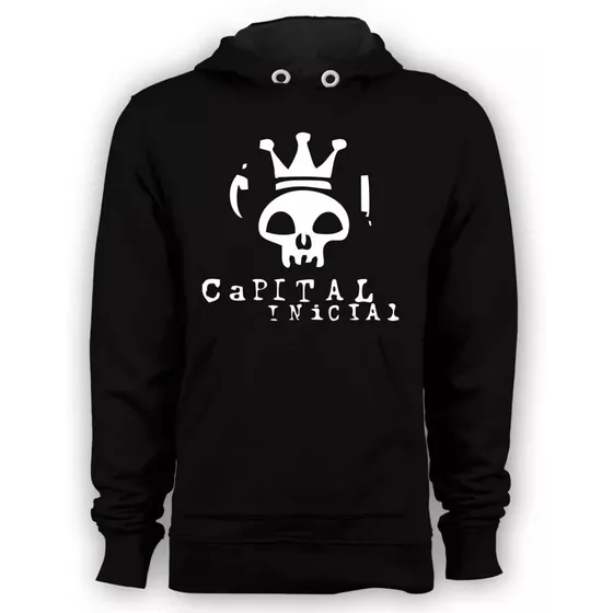 Moletom Blusão Casaco Moleton Banda Nacional Capital Inicial