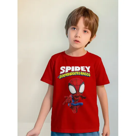 Camiseta Remera Spidey Y Sus Amigos
