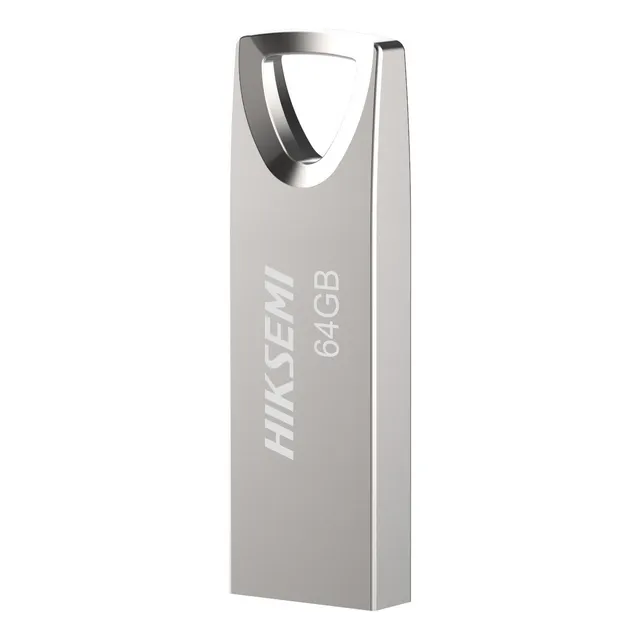Kit Paquete 40 Memorias Usb 64gb Flash Metálica Hikvision Semiconductor (hiksemi) 2.0 Hs-usb-m200 Pendrive Plateado Compatible Con Windows, Mac Y Linux