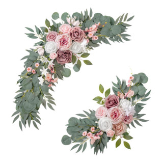 2 Piezas De Flores Para Arco De Boda, Decoración De Fondo 2 Piezas De Flores Para Arco De Boda, Decoración De Fondo