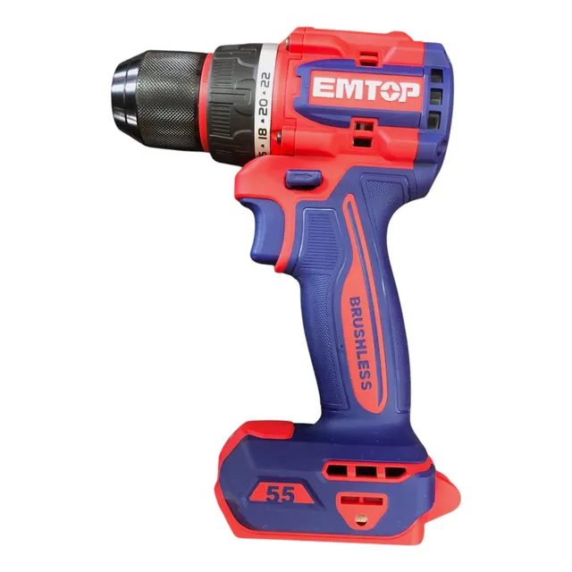 Taladro Inalambrico 20v Brushless Emtop