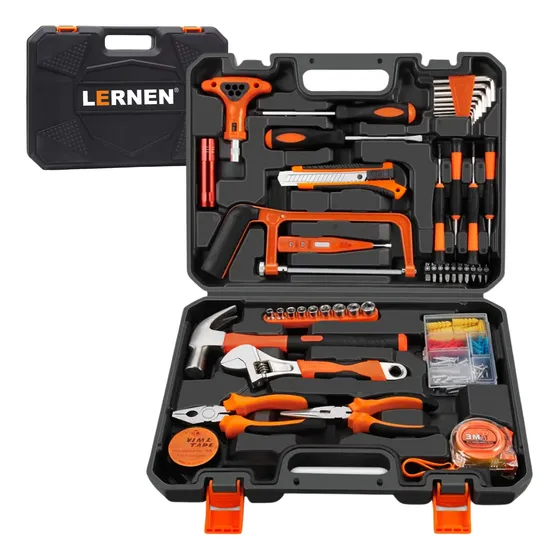 Set 150 Piezas Herramientas Manuales Maletín Portátil Lernen