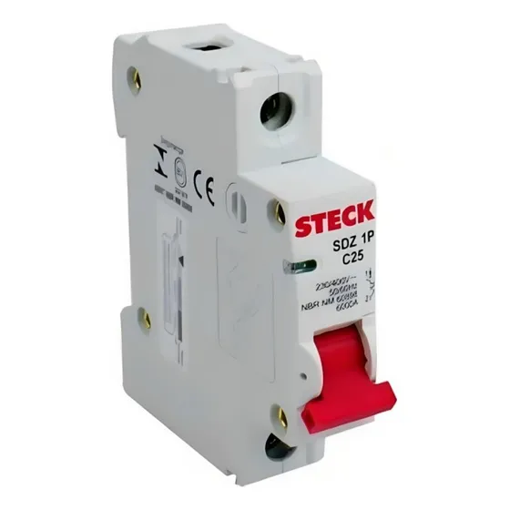 Interruptor Automatico 1x25a Curva C 230v 6ka