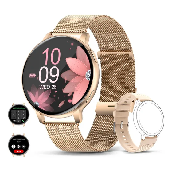 - Adecuado Para Reloj Inteligente Huawei Xiaomi Mujer