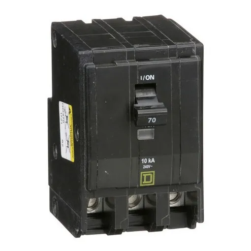 Pastilla Interruptor Termomagnético Qo370 3polo70a Schneider