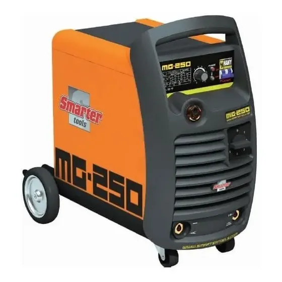 Soldadora Smarter Tools MG 250 color naranja | Cuotas sin interés