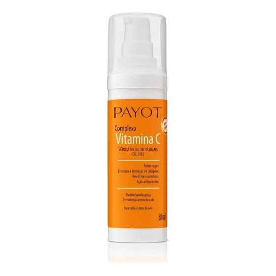 Sérum Complexo de Vitamina C Payot para todos os tipos de pele de 30mL