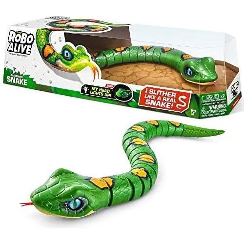 Robo Alive Slithering Snake Série 3 Robot Serpiente