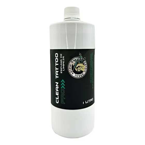 Espuma De Limpeza Tattoo Clean Artipig 1l Tatuagem