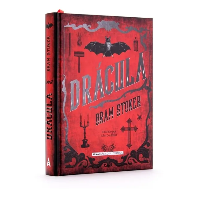 Dracula Tapa Dura Ilustrado de Bram Stoker en Español