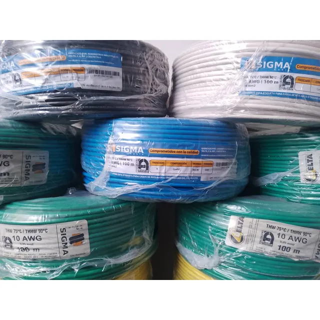 Cable Nro 10 Nro 12 Nro 8 Nacional 100% Cobre 7 Pelos Nro 6