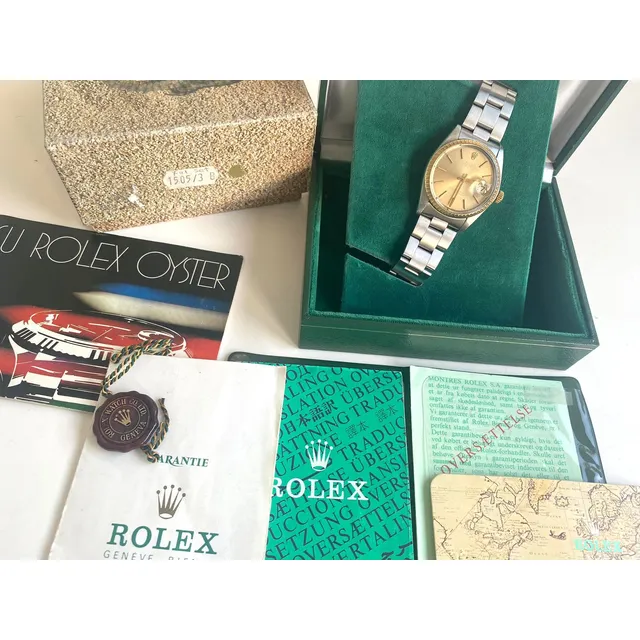 Reloj Rolex 1505 Combinado 34 Mm