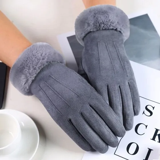 Guantes De Dama Forrados Con Touch 
