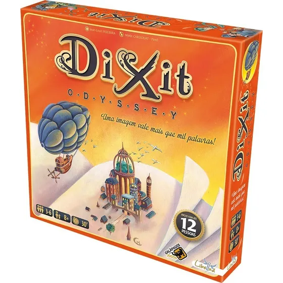 Jogo De Cartas Dixit Odyssey Dix101 Libellud Galápagos