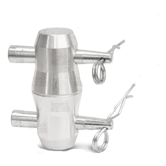 Pivote Union Truss 30x30 Con Su Chaveta Y Pasador 