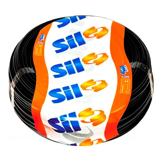 Rolo De Cabo Pp 4x4,0mm 4 Vias Condutor Flexível 100 Metros