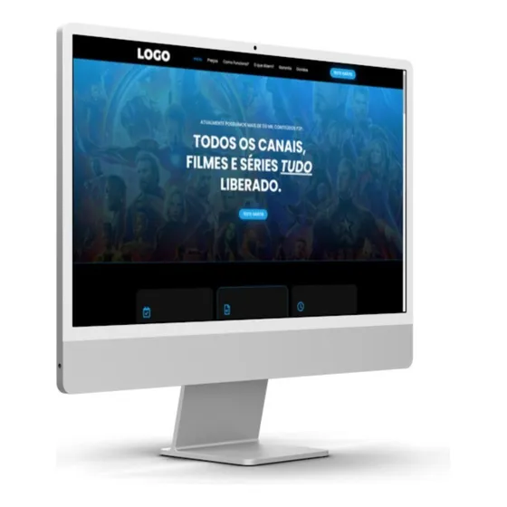 Revenda Mensalidades De Filmes - Templates De Streaming