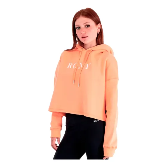 Buzo Roxy Lifestyle Mujer Canguro Sherisse Salmon Ras