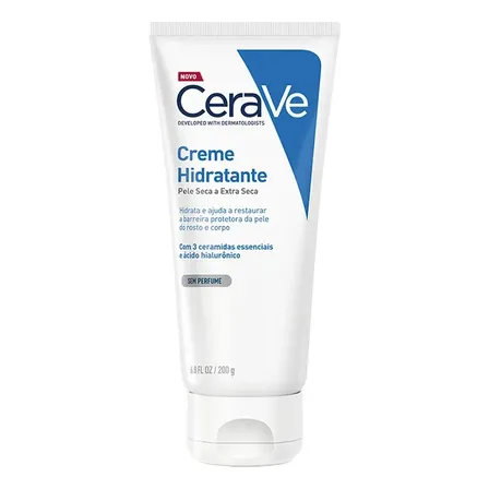 Creme Hidratante com 3 Ceramidas para Pele Seca e Extrasseca CeraVe 200g