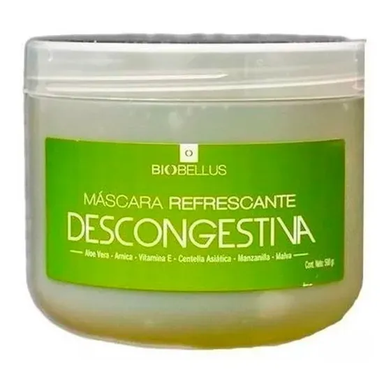 Máscara Refrescante Y Descongestiva - Biobellus 250ml