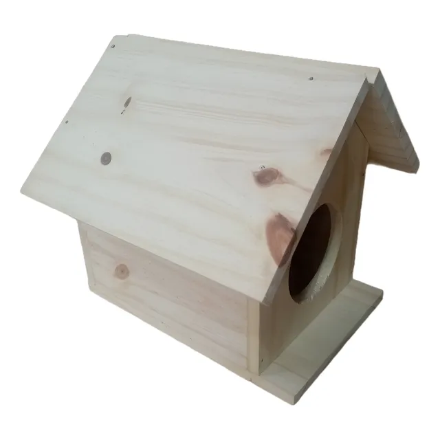 Casas Para Aves Rustik Alsur 36 Unidades Madera 20x20 Cm