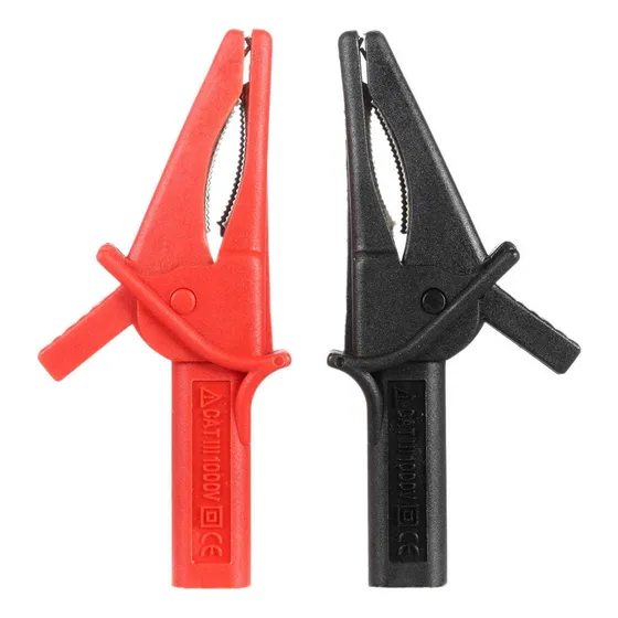Pinzas Caimanes Hantek Ht18a Adaptador Banana Automotriz