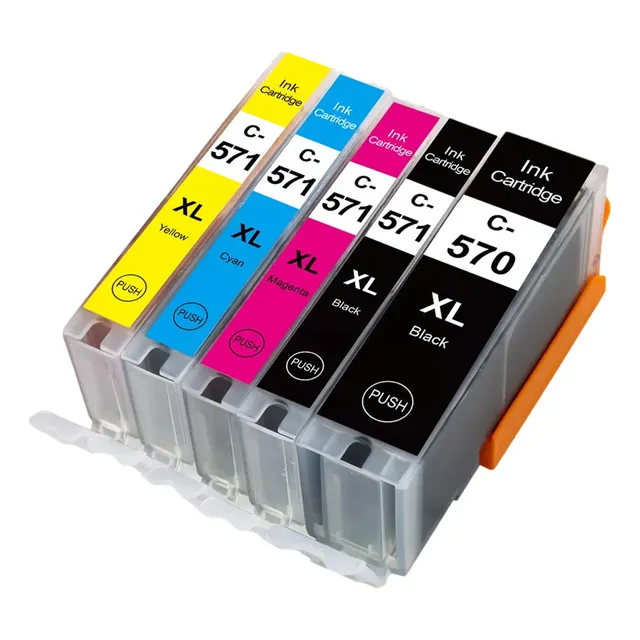 Cartuchos Para Canon Mg5750 Xl Mayor Duracion Pack X5