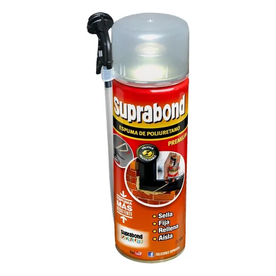 Espuma De Poliuretano Suprabond Premium 500ml