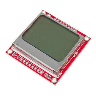 Display Lcd Grafico Monocromatico Nokia 5110 Para Arduino Display Lcd Grafico Monocromatico Nokia 5110 Para Arduino