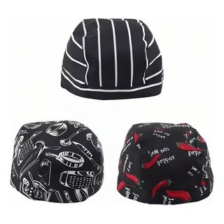 3pcs Gorras De Chefs Cocinero Panadero Restauración Bandana 3pcs Gorras De Chefs Cocinero Panadero Restauración Bandana