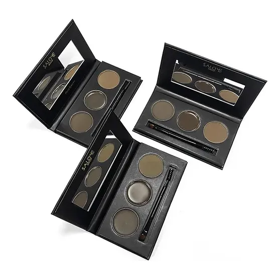 Eyebrow Kit Salome Makeup - Sombra Cejas + Pomada