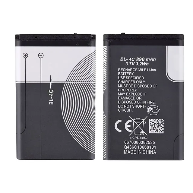 Bateria Nokia Bl-4c 1661 3500 2220 2690 6300 6131 X2 6260