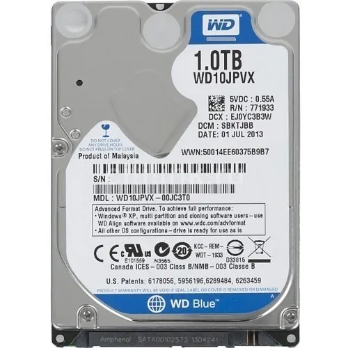 Disco Duro 1tb 2.5 Notebook Dvr Pc Play Stock 
