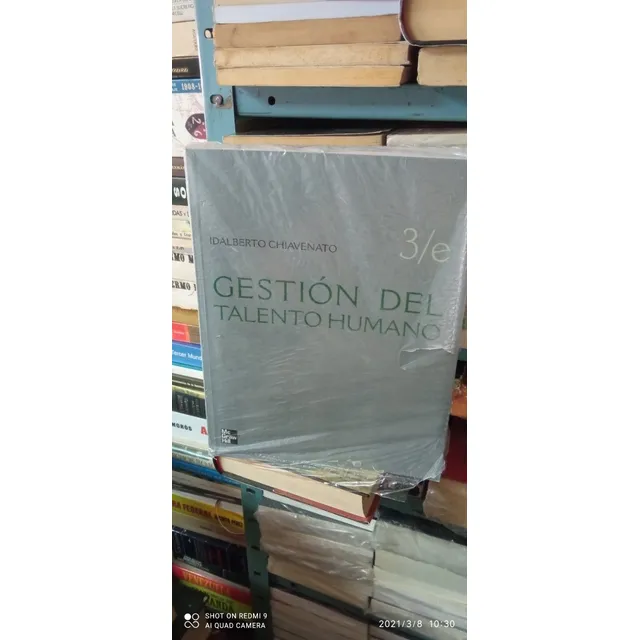 Gestión Del Talento Humano. Adalberto Chiavenato
