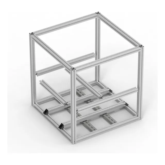 Kit Estrutural Alumínio Cinza Impressora 3d Voron 2.4 350mm
